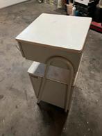 Ouderwets ziekenhuis kastje, Minder dan 50 cm, Gebruikt, Ophalen of Verzenden, Metaal