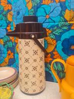 Retro vintage thermoskan druksysteem, Caravans en Kamperen, Kampeeraccessoires, Ophalen of Verzenden, Gebruikt