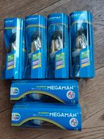6x Megaman spaarlamp 5 Watt classic gold kaars, Ophalen of Verzenden, Nieuw, E14 (klein), Spaarlamp