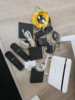 Zyxel T-56 Router + 3x Amino Aria Decoders, Ophalen of Verzenden, Zo goed als nieuw