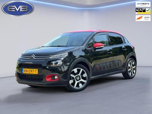 Citroen C3 1.2 PureTech 110 pk S&S Shine, vele opties, achte, Auto's, Citroën, Bedrijf, Te koop, C3, ABS, Achteruitrijcamera, Airbags