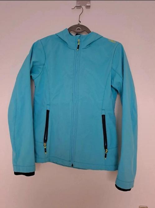 CMP Softshell Jacket blauw maat 176/16 years, Kinderen en Baby's, Kinderkleding | Maat 176, Gebruikt, Meisje, Jas, Ophalen of Verzenden