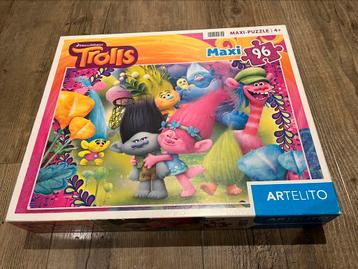 Maxi puzzel van Trolls (96 stuks)