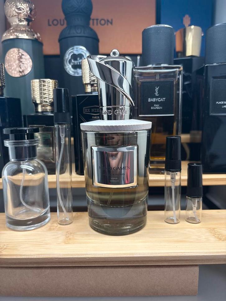 Mind Games - Queening️🍦☁️ Sample/Decant, Sieraden, Tassen en Uiterlijk, Uiterlijk | Parfum, Zo goed als nieuw, Ophalen of Verzenden