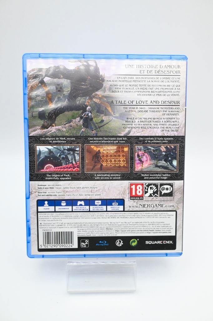 Nier Replicant, Spelcomputers en Games, Games | Sony PlayStation 4, Zo goed als nieuw, 1 speler, Vanaf 3 jaar, Ophalen of Verzenden