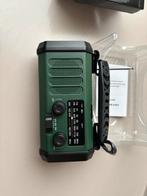 Nieuwe Noodradio met SOS, Zaklamp & Handcrank, Ophalen of Verzenden, Nieuw, Radio