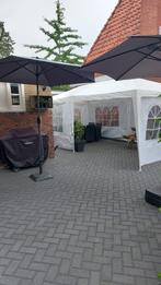 Te huur - Partytent wit 6 x 3m incl. zijwanden, Ophalen