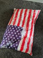 Zitzak Amerikaanse Vlag - Sit&Joy - 150x100, Ophalen, Zo goed als nieuw, Rood, Zitzak