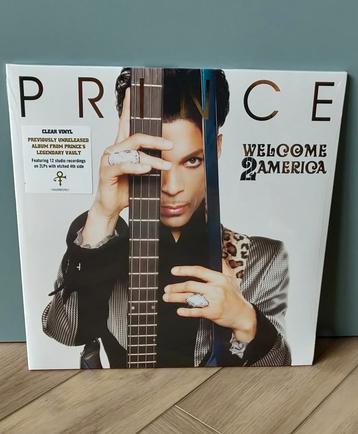 PRINCE – WELCOME 2 AMERICA CLEAR COLOURED LP – FRENCH IMPORT beschikbaar voor biedingen
