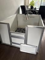 Witte werpkist met uitbreiding, Dieren en Toebehoren, Ophalen, Gebruikt, 110 cm of meer, 65 tot 100 cm