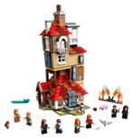 LEGO Harry Potter 75980 Attack on the Burrow, Ophalen of Verzenden, Zo goed als nieuw