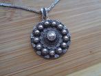 zilveren ketting met Zeeuwse knoop hanger [1031], Sieraden, Tassen en Uiterlijk, Kettingen, Met hanger, Verzenden, Zo goed als nieuw