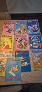 Oude Donald Duck 1963 Duikschool Strips - 1963, Meerdere stripboeken, Ophalen of Verzenden, Gelezen, Walt Disney