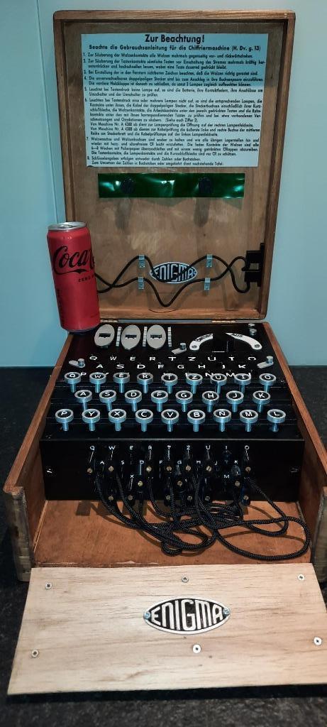 Wehrmacht Luftwaffe Kriegsmarine geheim enigma museum WO2, Verzamelen, Militaria | Tweede Wereldoorlog, Marine, Duitsland, Verzenden