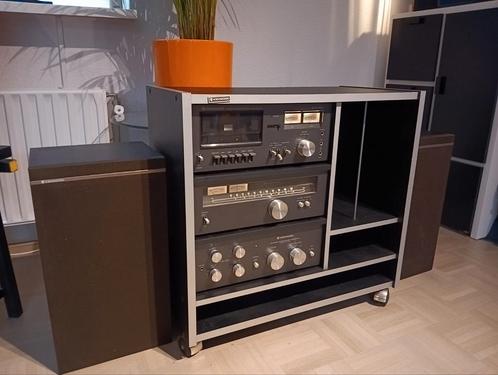 Kenwood stereo set vintage, Audio, Tv en Foto, Stereo-sets, Zo goed als nieuw, Speakers, Overige merken, Ophalen