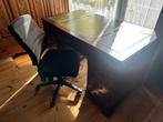 Mahonie Chesterfield bureau, Antiek en Kunst, Ophalen