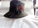 NIEUW donker bruine vilten hoed, Nieuw, 56 of 57 cm (M, 7 of 7⅛ inch), Ophalen of Verzenden, Hoed