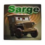 Opruiming Disney Cars - Sarge magneet bij Superwens!, Ophalen of Verzenden, Overige figuren, Nieuw, Overige typen