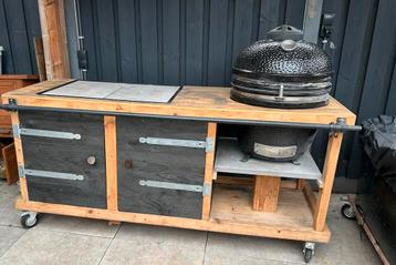 Defecte Kamado BBQ - Onderdelen/Reparatie beschikbaar voor biedingen