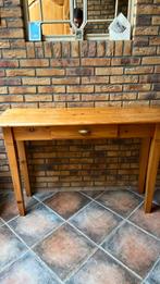 Houten console tafel met lade, Antiek en Kunst, Ophalen