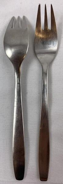 Gero Zilmeta 512 Foxtrot 6 Gebaksvorkjes 14cm Vintage, Coolsingel 104, 3011 AG Rotterdam, Netherlands, Verzenden, Zo goed als nieuw