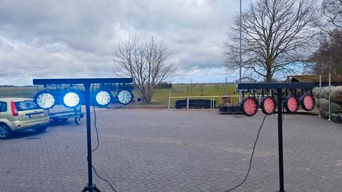 2x Showtec compact light set MKII incl. Statieven, Muziek en Instrumenten, Licht en Laser, Gebruikt, Licht, Geluidgestuurd, Kleur