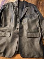 Super mooi leren heren blazer / cobert maat M, Ophalen of Verzenden, Zo goed als nieuw, Maat 48/50 (M), Zwart