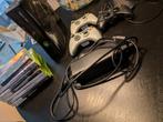 Xbox 360 + Games & Controllers, 360 Elite of Super Elite, Ophalen of Verzenden, 120 GB, Met 3 controllers of meer
