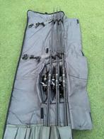 Karperhengel set Strategy Bolsena Classics + Shimano molens, Ophalen of Verzenden, Zo goed als nieuw, Complete set