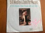 BILL MEDLEY & JENNIFER WARNES   THE TIME OF MY LIVE 1987, Cd's en Dvd's, Ophalen of Verzenden, Zo goed als nieuw, Pop
