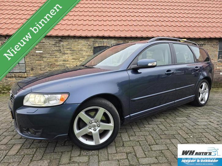 Volvo V50 2.4i R-Design Automaat! Open dak, Auto's, Volvo, Bedrijf, Te koop, V50, ABS, Airbags, Airconditioning, Alarm, Boordcomputer