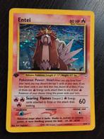 Entei neo revelation holo first edition, Ophalen of Verzenden, Zo goed als nieuw, Losse kaart