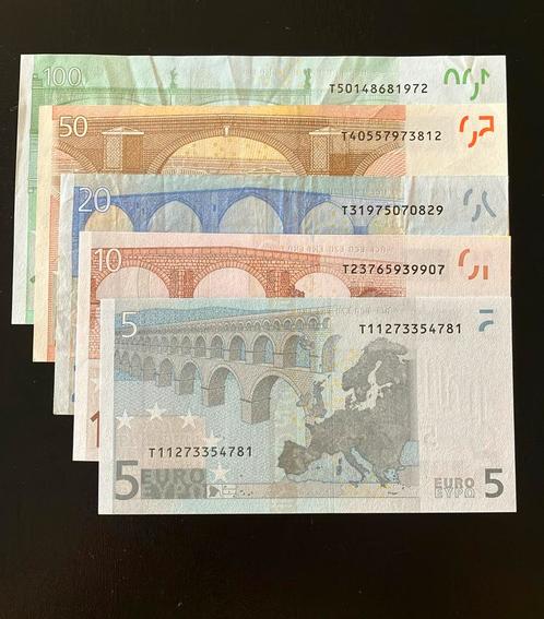 Set duisenberg - Ierland (T) - zie omschrijving, Postzegels en Munten, Bankbiljetten | Europa | Eurobiljetten, Setje, Ierland