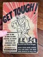 WO2 Amerikaans Get Tough Fairbairn Sykes Commando Dolk, Amerika, Verzenden, Boek of Tijdschrift