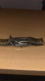 Horloges, Sieraden, Tassen en Uiterlijk, Horloges | Heren, Overige merken, Gebruikt, Staal, Polshorloge