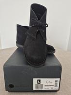 Clarks Originals Desert Boot Nieuw – Zwart Suède (maat 39), Zwart, Ophalen of Verzenden, Zo goed als nieuw, Clarks
