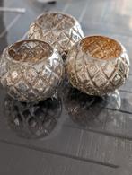 3 Riviera Maison waxinelichthouders, Ophalen of Verzenden, Zo goed als nieuw, Overige materialen, Minder dan 25 cm