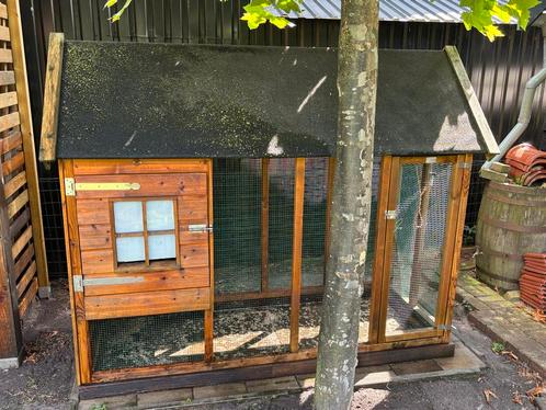 Keurig kippenhok of kippenren, Dieren en Toebehoren, Pluimvee | Toebehoren, Zo goed als nieuw, Kippenhok of Kippenren, Ophalen