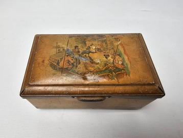 # Vintage Douwe Egberts thee blik beschikbaar voor biedingen