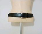 Exclusieve handgemaakte leren designer riem van Suzi Roher, Verzenden, Zo goed als nieuw, Zwart, Echt leder