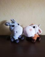 2 pluche knuffels, Kinderen en Baby's, Speelgoed | Knuffels en Pluche, Ophalen of Verzenden, Zo goed als nieuw, Overige typen