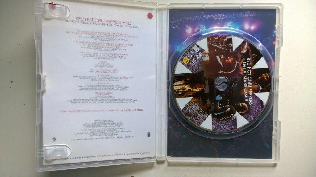 Red Hot Chili Peppers - Live At Slane Castle (DVD), Cd's en Dvd's, Alle leeftijden, Ophalen of Verzenden, Zo goed als nieuw, Muziek en Concerten