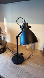 Burealamp zwart, Huis en Inrichting, Lampen | Tafellampen, Ophalen, Gebruikt, ., Minder dan 50 cm
