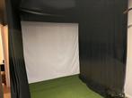 Indoor afslagkooi, Sport en Fitness, Golf, Ophalen, Zo goed als nieuw, Golfkar
