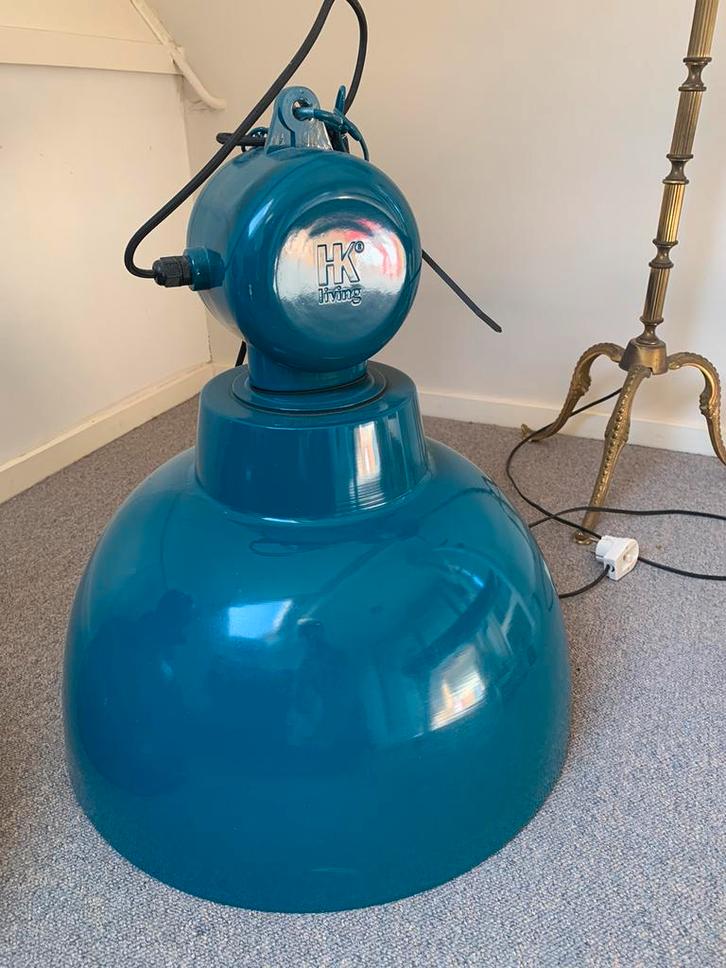 HK living industriele hanglampen, Huis en Inrichting, Lampen | Hanglampen, Zo goed als nieuw, 50 tot 75 cm, Metaal, Ophalen of Verzenden