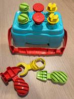 Leuk peuterspeelgoed. Werkbankje en woezel en pip emmertjes, Ophalen of Verzenden, Gebruikt, Jongen of Meisje