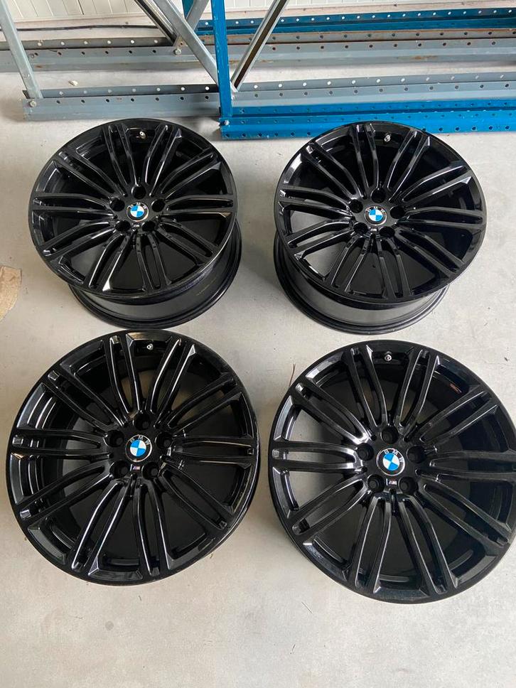 BMW styling 644 M-velgen breedtset zwart, Auto-onderdelen, Banden en Velgen, Velg(en), Zomerbanden, 19 inch, Personenwagen, Gebruikt