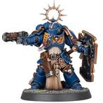 Warhammer 40k space marines lieutenant with storm shield, Hobby en Vrije tijd, Wargaming, Ophalen of Verzenden, Zo goed als nieuw