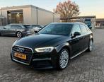 Audi A3 35 TFSI 150pk 3x S-line Led Nav ACC Lane Carplay Vol, Auto's, Audi, 1498 cc, 4 cilinders, Zwart, 650 kg