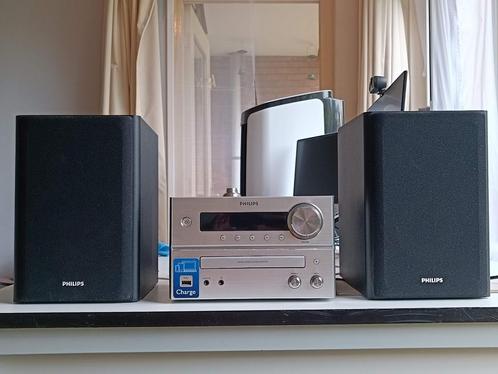Philips Micromuzieksysteem BTB7150/10, Audio, Tv en Foto, Stereo-sets, Zo goed als nieuw, Cd-speler, Tuner of Radio, Speakers